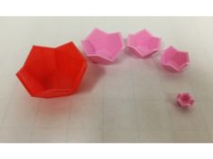 Nested Dodecahedra, Russian Dolls 3D Print Model