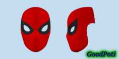 Spider-Man Mask v2 3D Model