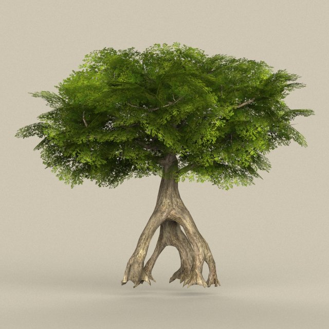 Game Ready Tree 12 3D Model
