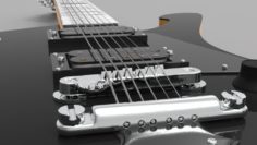 Guitar Ibanez ps120 3D Model
