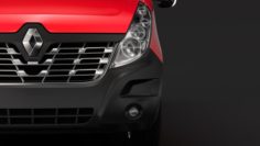 Renault Master L4H3 MiniBus 2018 3D Model