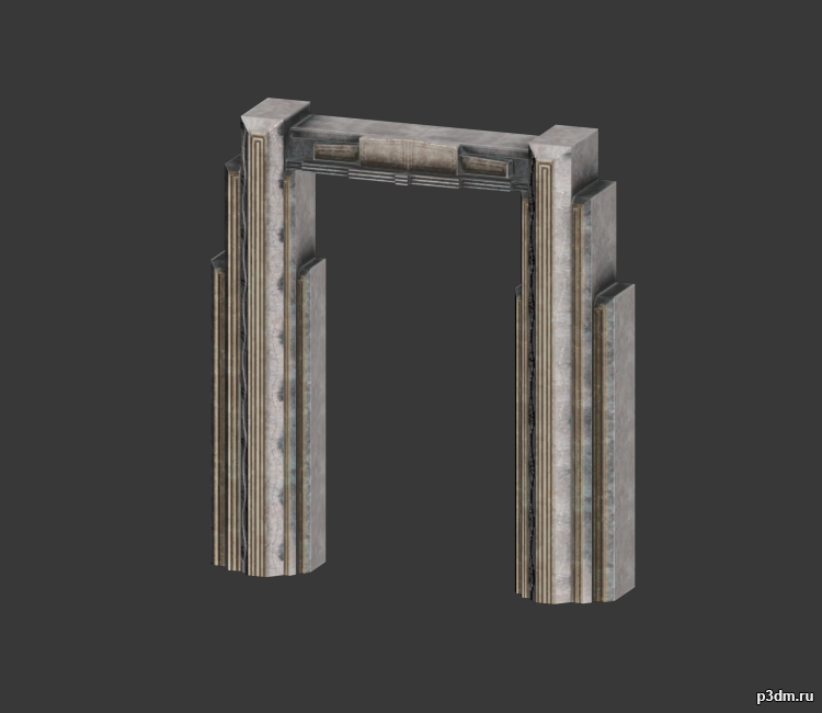 Door Frame (left & right) 3D Model