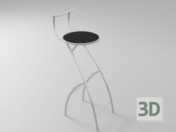 3D-Model 
bar chair