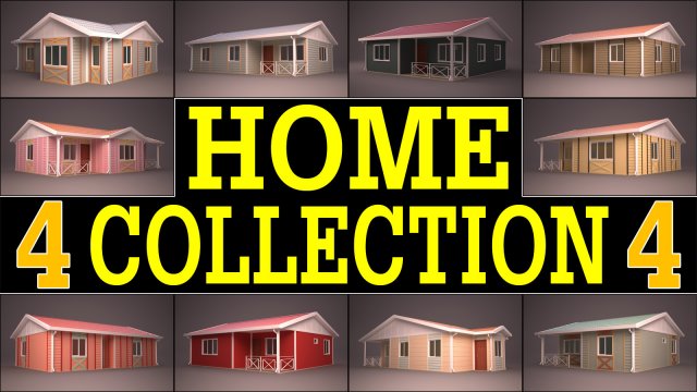 HOME COLLECTION 4 3D Model