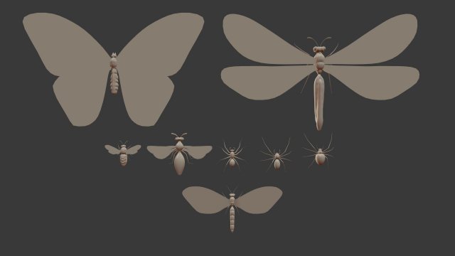 Insect – Package 8 3D Model