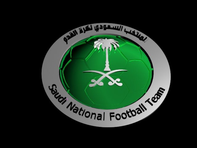 Saudi National Football Team 3d Logo 3D Model