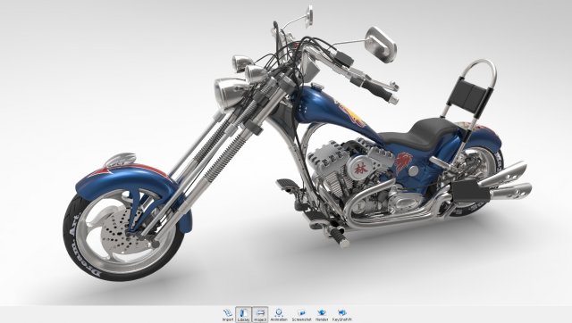 Chopper 3D Model