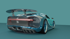 Bugatti Free 3D Model