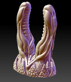 Double penis Anaconda 3D Model