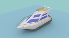 Yacht 3D Model