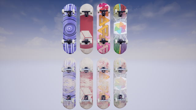 Skateboard 3D Model