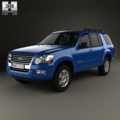 Ford Explorer 2006 3D Model