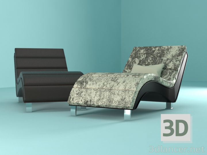 3D-Model 
arm-chair