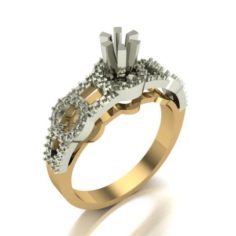 ENGAGEMENT RING 3D Model