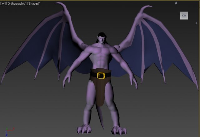 Goliath of gargoyles 3D Model