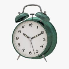 Mechanical desktop alarm clock 3D Model
