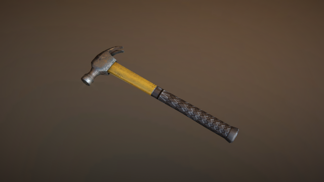 Claw hammer 3D Model