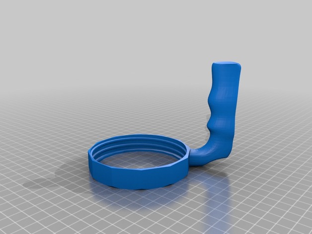 Wide Mouth Mason Jar Handle 3D Print Model