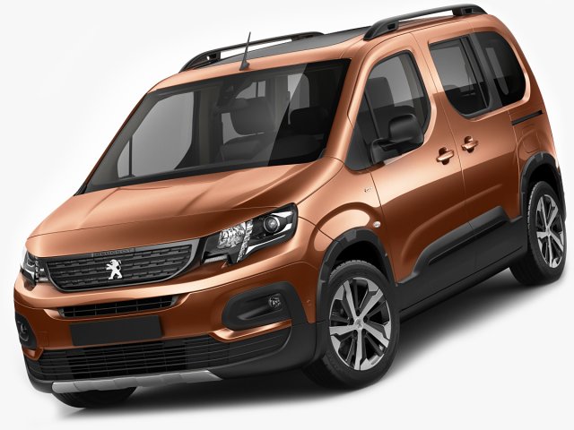 Peugeot Rifter 2019 3D Model