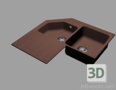 3D-Model 
Diplomat 10 Bowl & Drainer