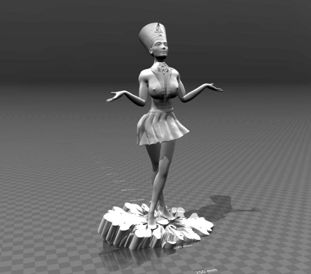 3D Nefertiti 3D Model