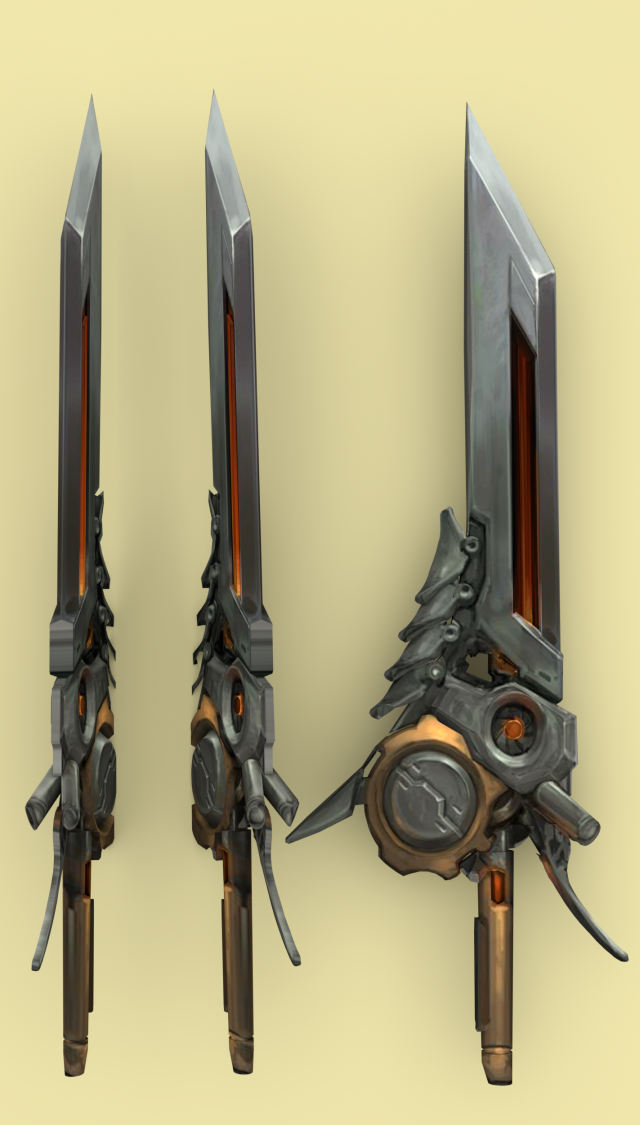 Cool Sword 3D Model