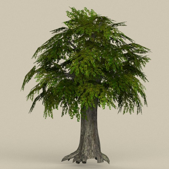 Game Ready Tree 11 3D Model