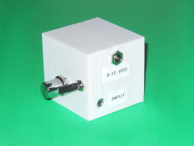 15W Stereo Amplifier Case 3D Print Model