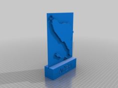 Maps of Aceh – Indonesia 3D Print Model
