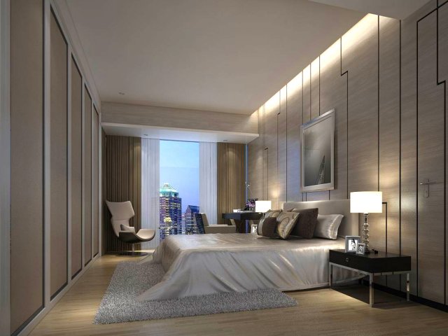 Beautifully stylish and luxurious bedrooms 03 3D Model