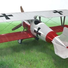 Airplane Aircraft Tow Wings Monomotor Avioneta MonoPlaza WW1						 Free 3D Model
