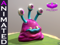 Slug virus bacteria or aliens 3D Model