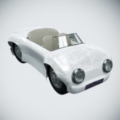 Metal toy car 3D Model