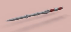 Sword of Lady Sif from movie Thor The Dark World 3D Model