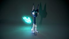 Sphinx With Cold Magic 3D Model