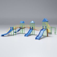 Playground Blue 3D Model