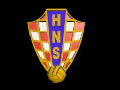 Croatia Football National Team 3d Logo 3D Model
