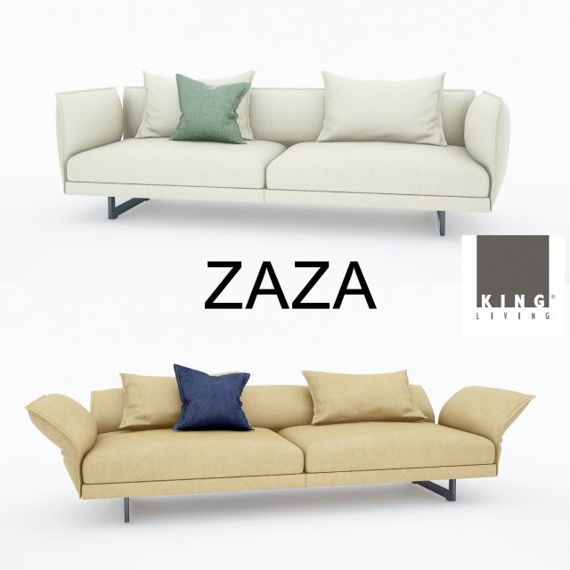Zaza sofas2 3D Model