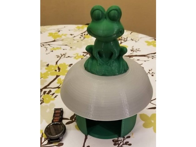 Simple Frog House 3D Print Model