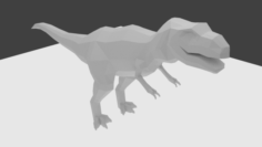 Dino Lowpoly Free 3D Model