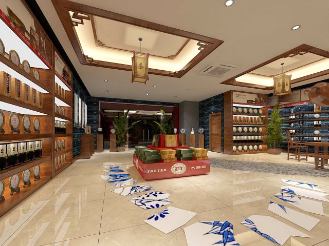 Shopping Malls – Shop – Tea Shop 32 3D Model