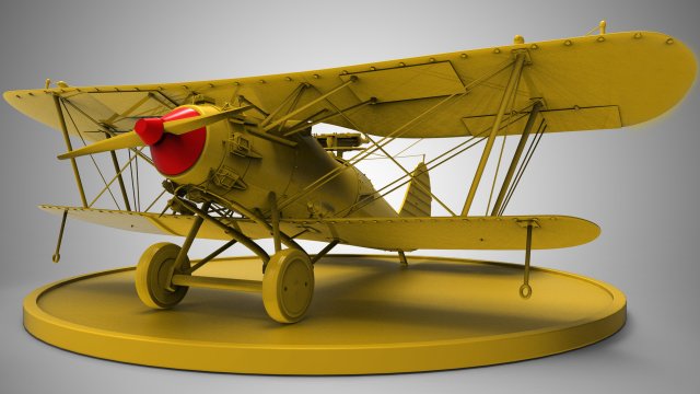 Bristol Bulldog 3D Model
