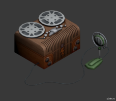 Recording Machine 3D Model