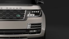 Range Rover SVAutobiography Limo L405 2019 3D Model