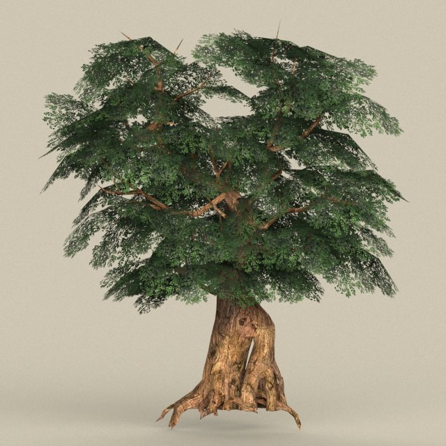 Game Ready Tree 05 3D Model