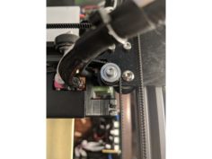 Creality Ender 4 Laser & Bed Leveling Sensor Mount 3D Print Model