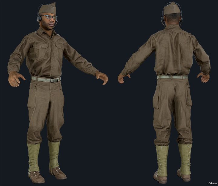 Major Howard Headquarters 3D Model