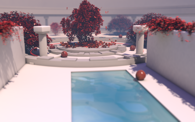 Royal garden 3D Model