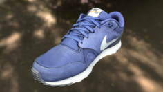 Nike shoe low poly 3D Model