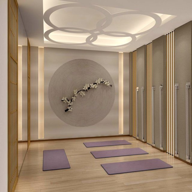 Business – Shop – Yoga Room – 9426 3D Model